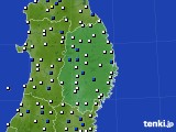 2015年05月07日の岩手県のアメダス(風向・風速)