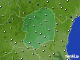 栃木県のアメダス実況(風向・風速)(2015年05月08日)