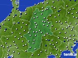 2015年05月08日の長野県のアメダス(風向・風速)