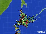 2015年05月09日の北海道地方のアメダス(日照時間)