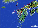 2015年05月09日の九州地方のアメダス(日照時間)