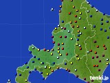 道央のアメダス実況(日照時間)(2015年05月09日)