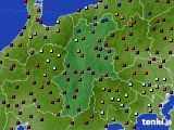 長野県のアメダス実況(日照時間)(2015年05月10日)