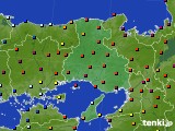 兵庫県のアメダス実況(日照時間)(2015年05月11日)