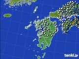 九州地方のアメダス実況(降水量)(2015年05月12日)