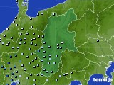 長野県のアメダス実況(降水量)(2015年05月12日)