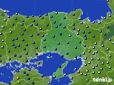 兵庫県のアメダス実況(降水量)(2015年05月12日)