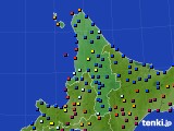 道北のアメダス実況(日照時間)(2015年05月14日)
