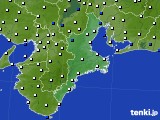 三重県のアメダス実況(風向・風速)(2015年05月14日)