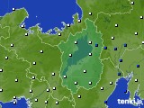 滋賀県のアメダス実況(風向・風速)(2015年05月16日)