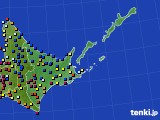 2015年05月17日の道東のアメダス(日照時間)