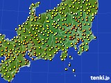 2015年05月17日の関東・甲信地方のアメダス(気温)