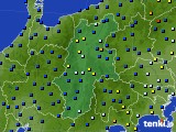 長野県のアメダス実況(日照時間)(2015年05月18日)