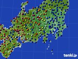 2015年05月19日の関東・甲信地方のアメダス(日照時間)