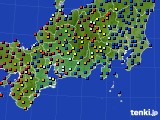 東海地方のアメダス実況(日照時間)(2015年05月19日)