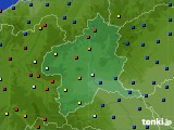 群馬県のアメダス実況(日照時間)(2015年05月19日)
