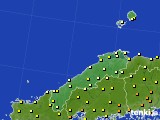 島根県のアメダス実況(気温)(2015年05月20日)