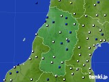 山形県のアメダス実況(風向・風速)(2015年05月20日)