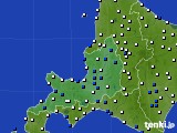 道央のアメダス実況(風向・風速)(2015年05月21日)