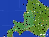 道央のアメダス実況(日照時間)(2015年05月22日)