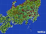 2015年05月23日の関東・甲信地方のアメダス(日照時間)