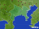 2015年05月23日の神奈川県のアメダス(日照時間)