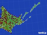 道東のアメダス実況(日照時間)(2015年05月23日)