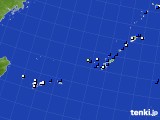 沖縄地方のアメダス実況(風向・風速)(2015年05月23日)