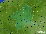 群馬県のアメダス実況(日照時間)(2015年05月24日)