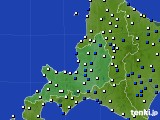 道央のアメダス実況(風向・風速)(2015年05月24日)