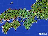 2015年05月25日の近畿地方のアメダス(日照時間)