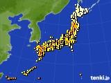 2015年05月25日のアメダス(気温)