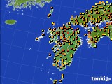 九州地方のアメダス実況(気温)(2015年05月26日)