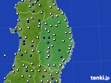 2015年05月26日の岩手県のアメダス(風向・風速)