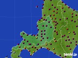 道央のアメダス実況(日照時間)(2015年05月27日)