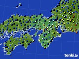 2015年05月28日の近畿地方のアメダス(日照時間)