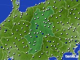 2015年05月28日の長野県のアメダス(風向・風速)