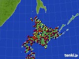 2015年05月29日の北海道地方のアメダス(日照時間)