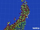東北地方のアメダス実況(日照時間)(2015年05月29日)