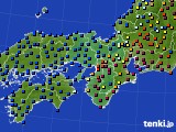 近畿地方のアメダス実況(日照時間)(2015年05月30日)