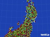 2015年05月31日の東北地方のアメダス(日照時間)