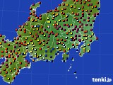 2015年05月31日の関東・甲信地方のアメダス(日照時間)