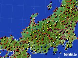 北陸地方のアメダス実況(日照時間)(2015年05月31日)