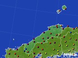 2015年05月31日の島根県のアメダス(日照時間)