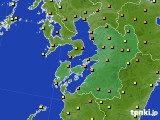 熊本県のアメダス実況(気温)(2015年05月31日)