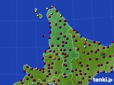 2015年06月01日の道北のアメダス(日照時間)