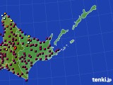 道東のアメダス実況(日照時間)(2015年06月01日)