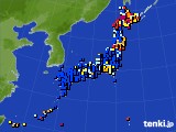 アメダス実況(日照時間)(2015年06月02日)