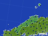 島根県のアメダス実況(日照時間)(2015年06月02日)