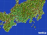 東海地方のアメダス実況(気温)(2015年06月02日)